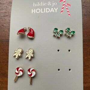 Bundle 3 for $12. Hildie & Jo Holiday Christmas Earrings.